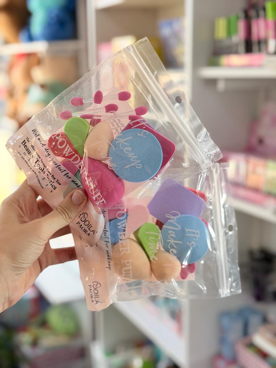 Kit esponjas+aplicadores