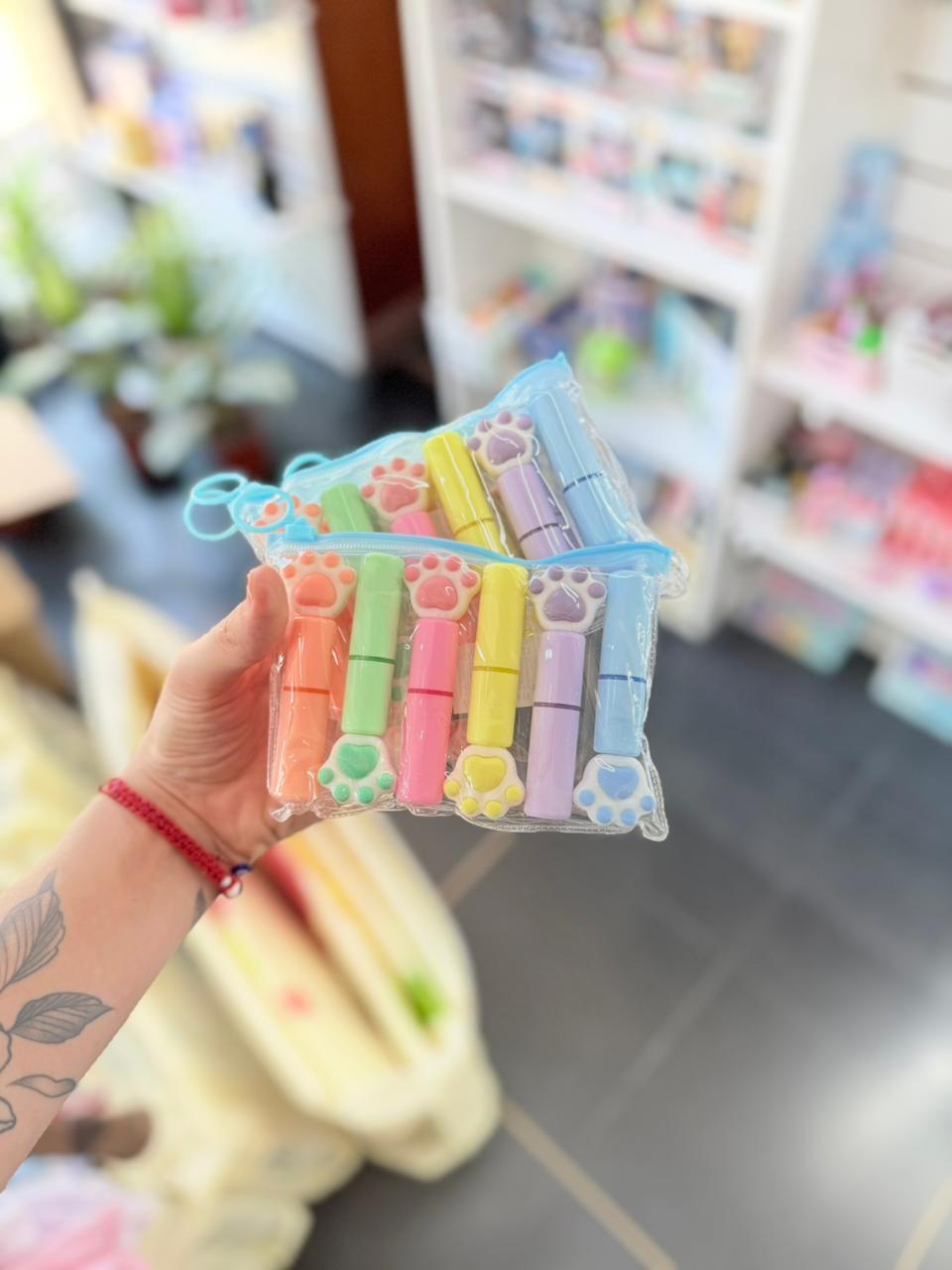 Marcadores patitas x6