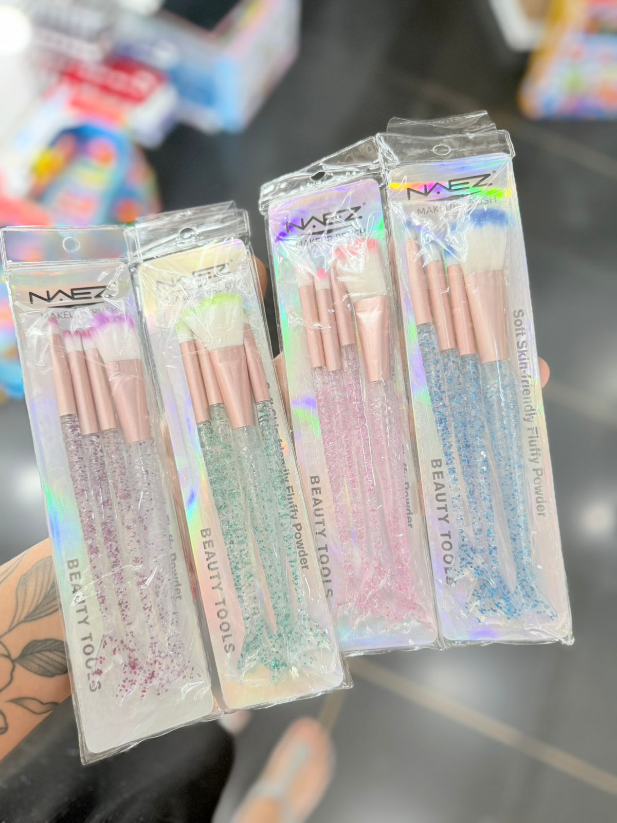 Set de Brochas Naez x4