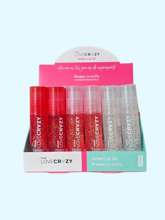 Lip Oil con glitter Tejar