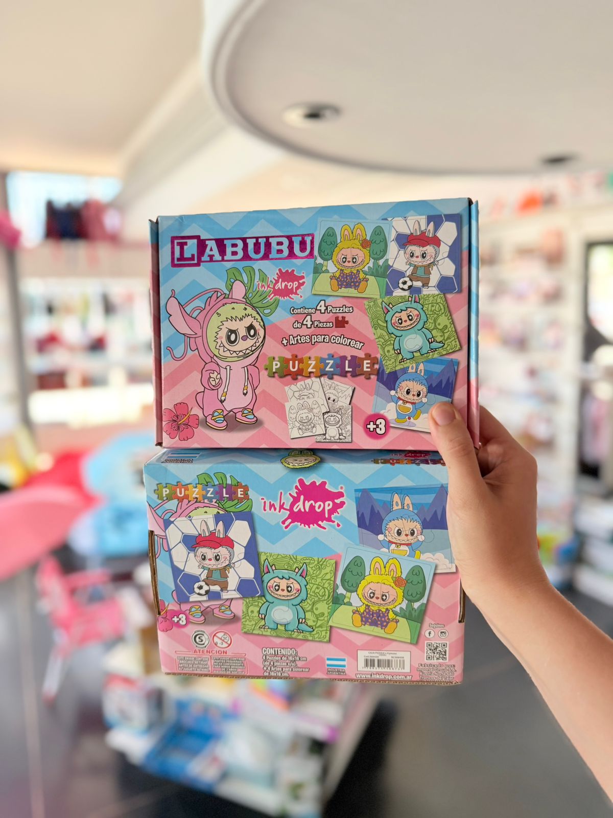 Set rompecabezas x 4