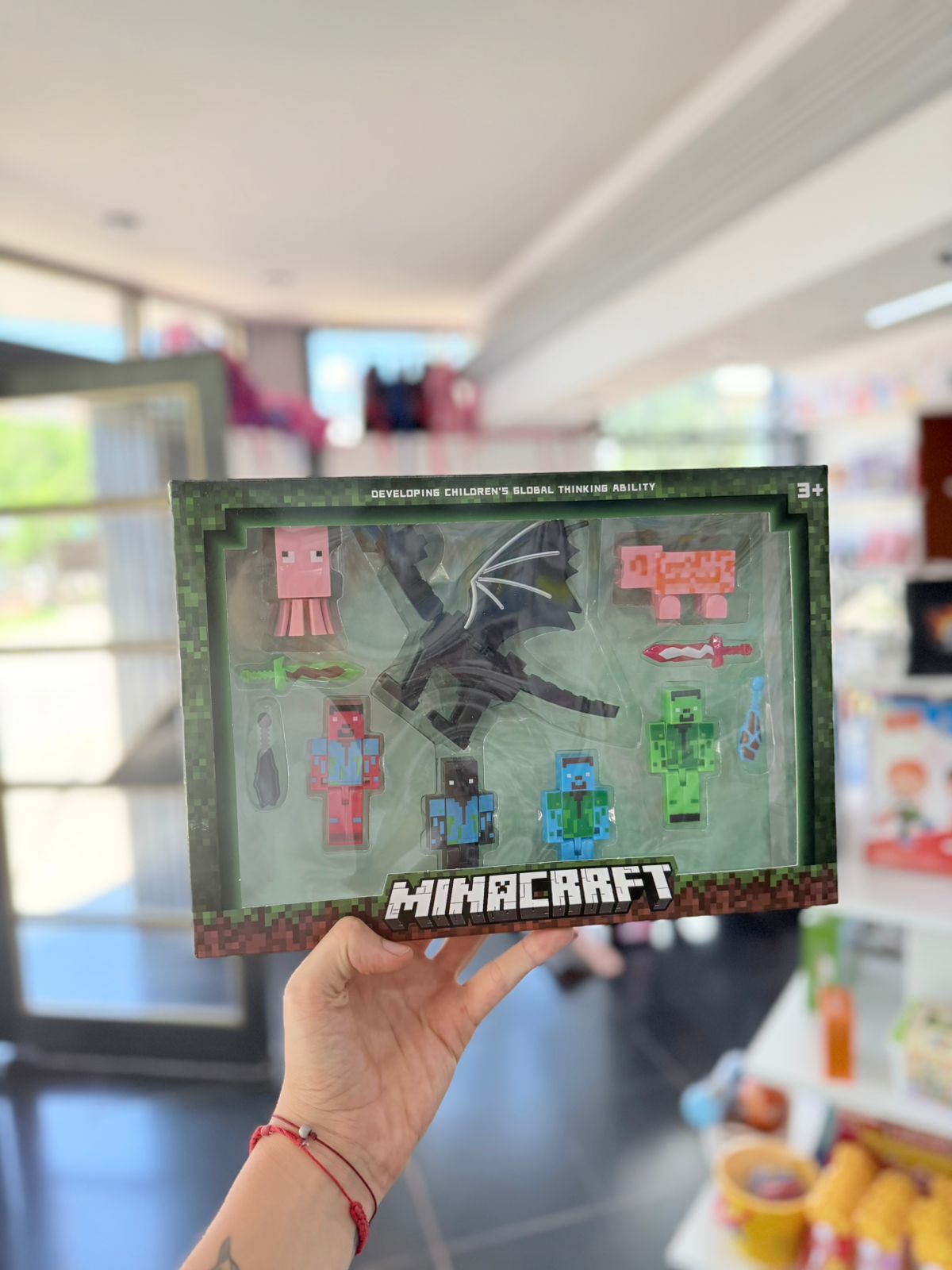 Minecraft con Dragón