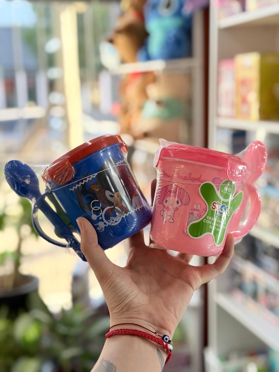 Taza c/cuchara Melody/Sonic