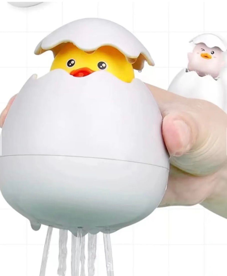 Huevos juguete para la hora del baño
