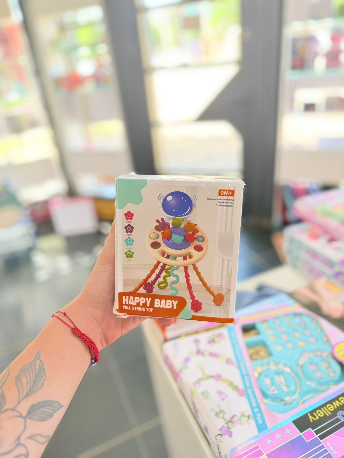 Juguete sensorial bebes pulpito