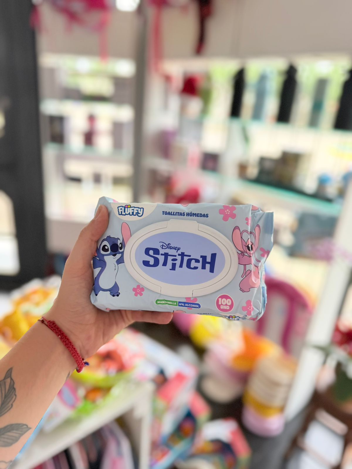 Toallitas humedas stitch