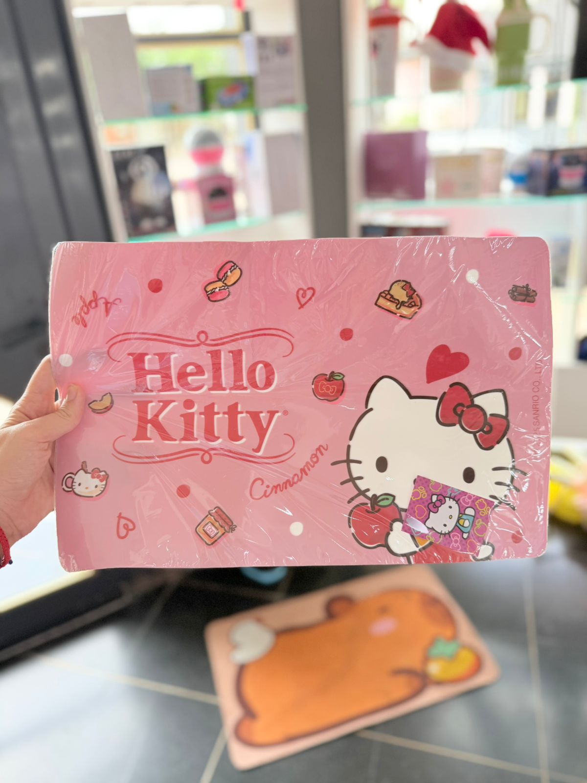 Individuales Hello Kitty y Spiderman