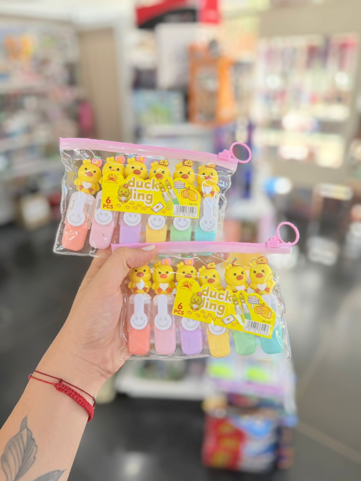 Resaltadores Patitos x6 1