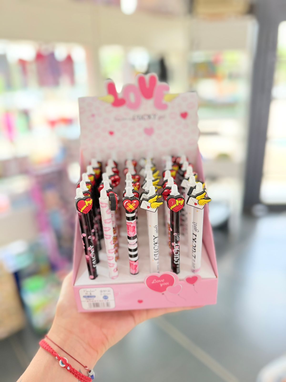 Bolígrafo Borrable Corazón/sobre 1