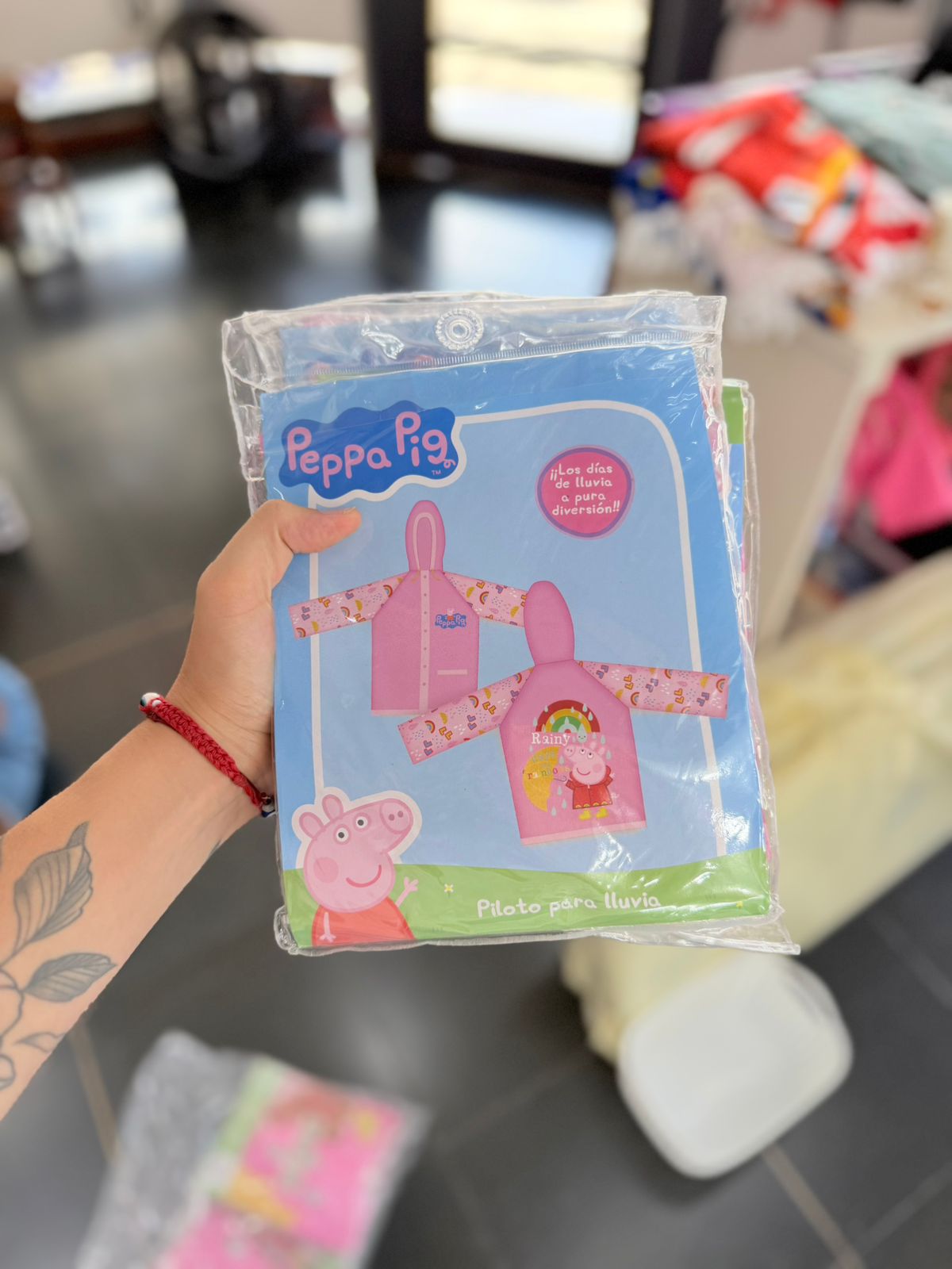 Piloto de lluvia Peppa Pig 1