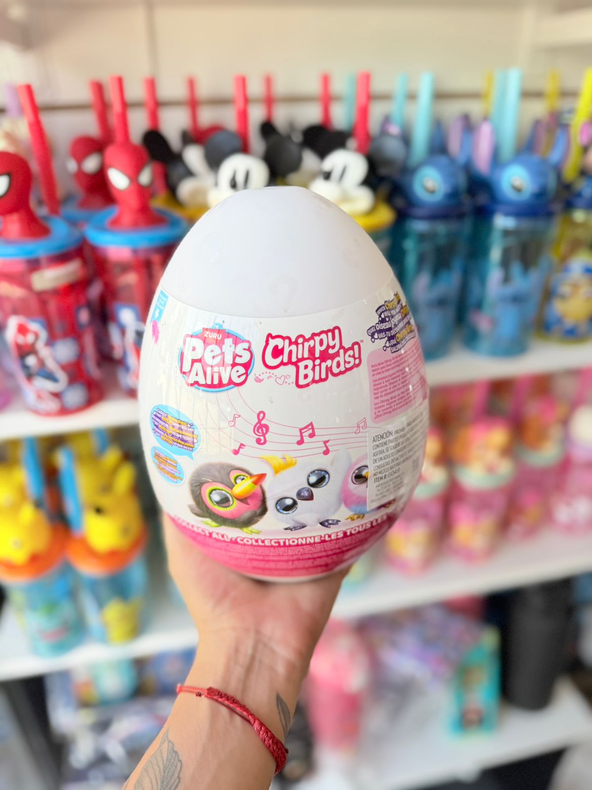 Pets Alive Chirpy Birds – Huevo Peluche Interactivo Zuru (23 cm) 2