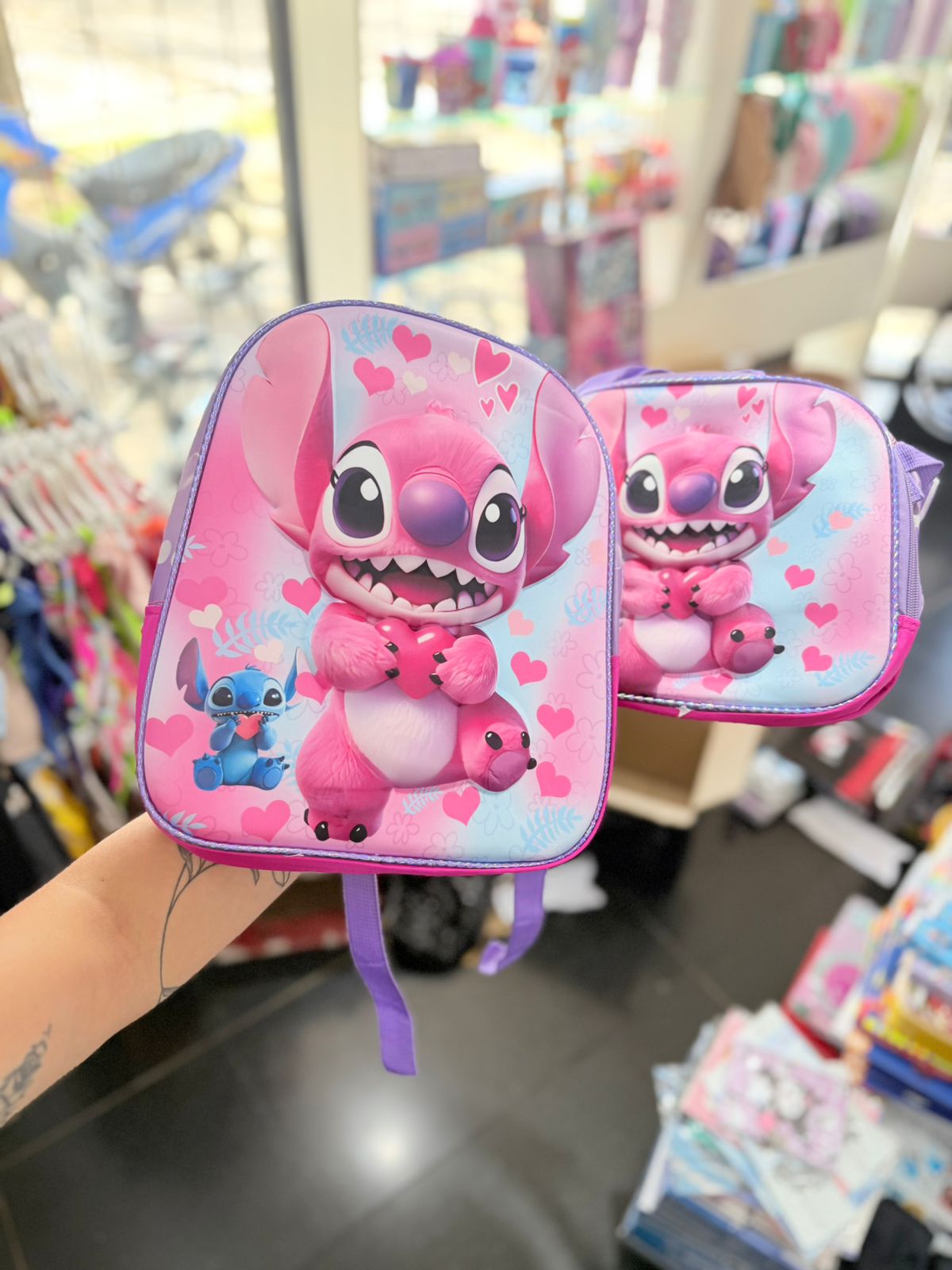 Mochila, cartuchera y lonchera jardin 2