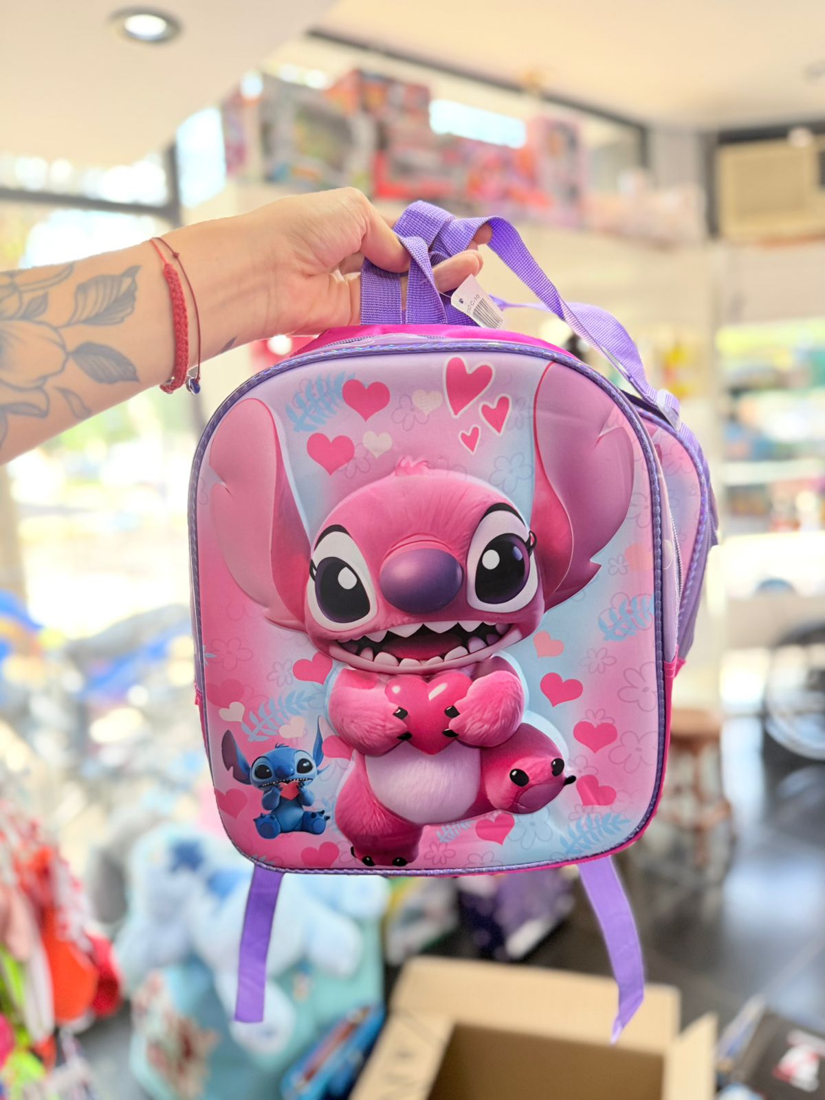 Mochila, cartuchera y lonchera jardin 1