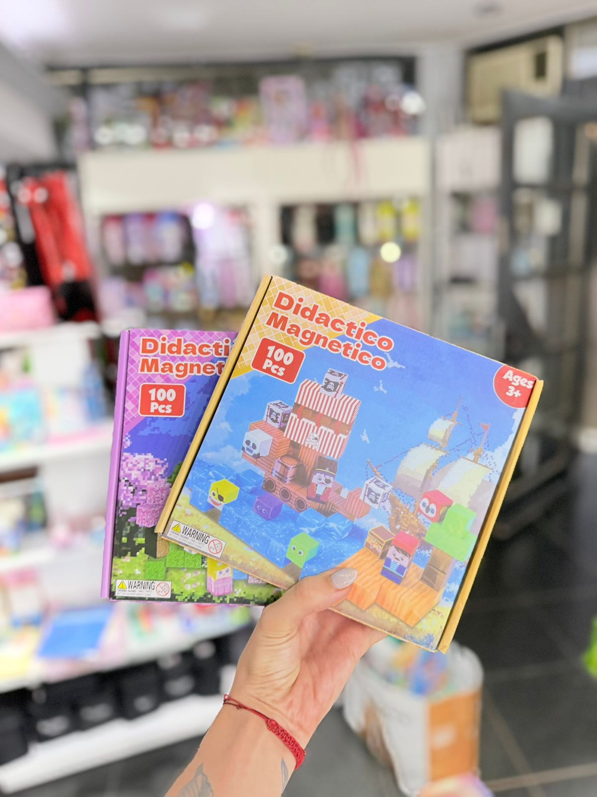 Didáctico magnético x100 piezas 1