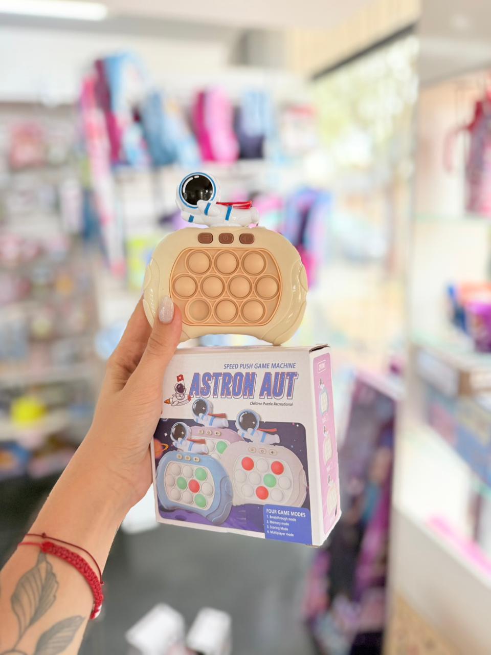 Pop It Astronauta Eléctrico 1