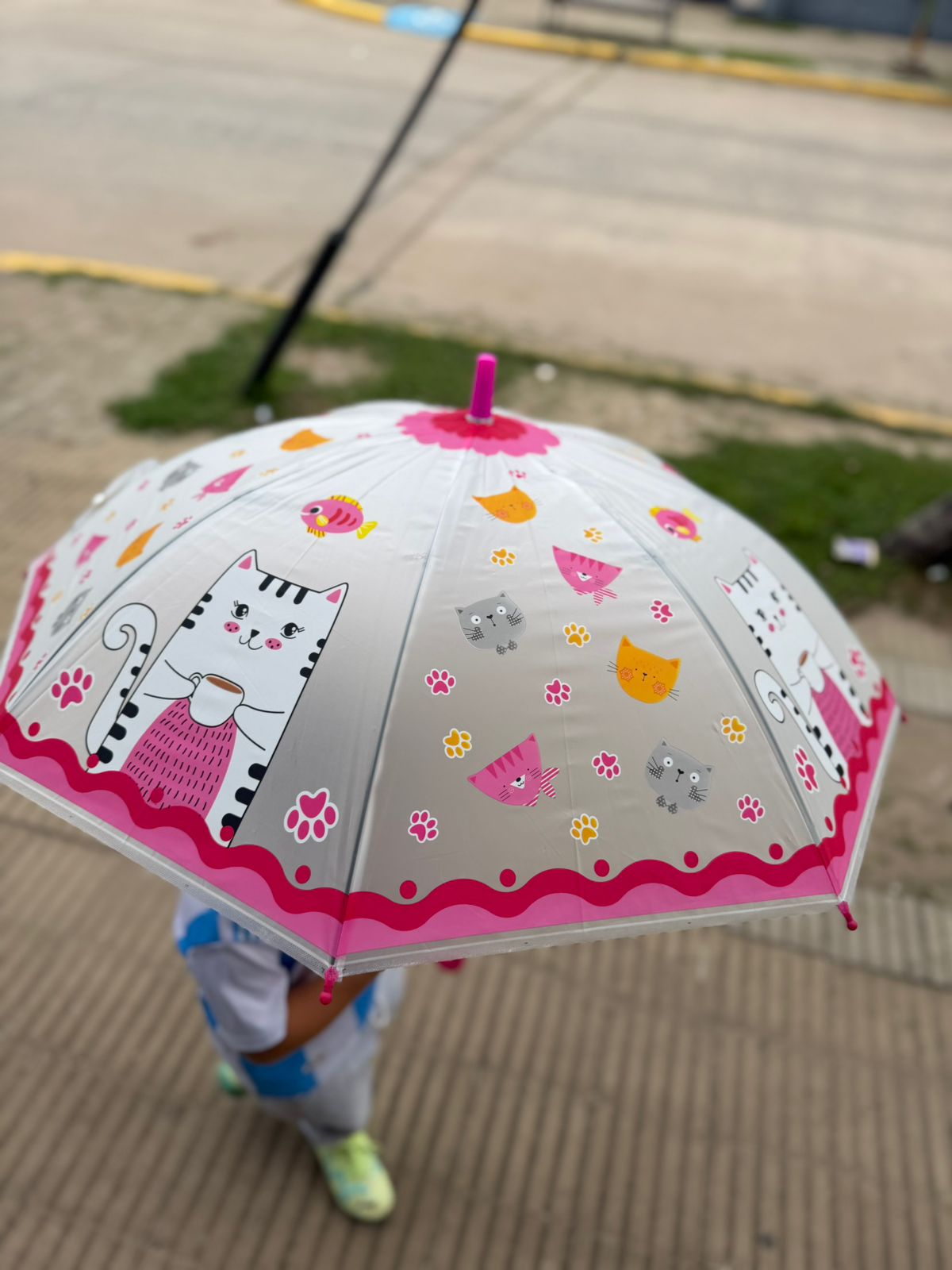 Paraguas Infantil con Silbato 2