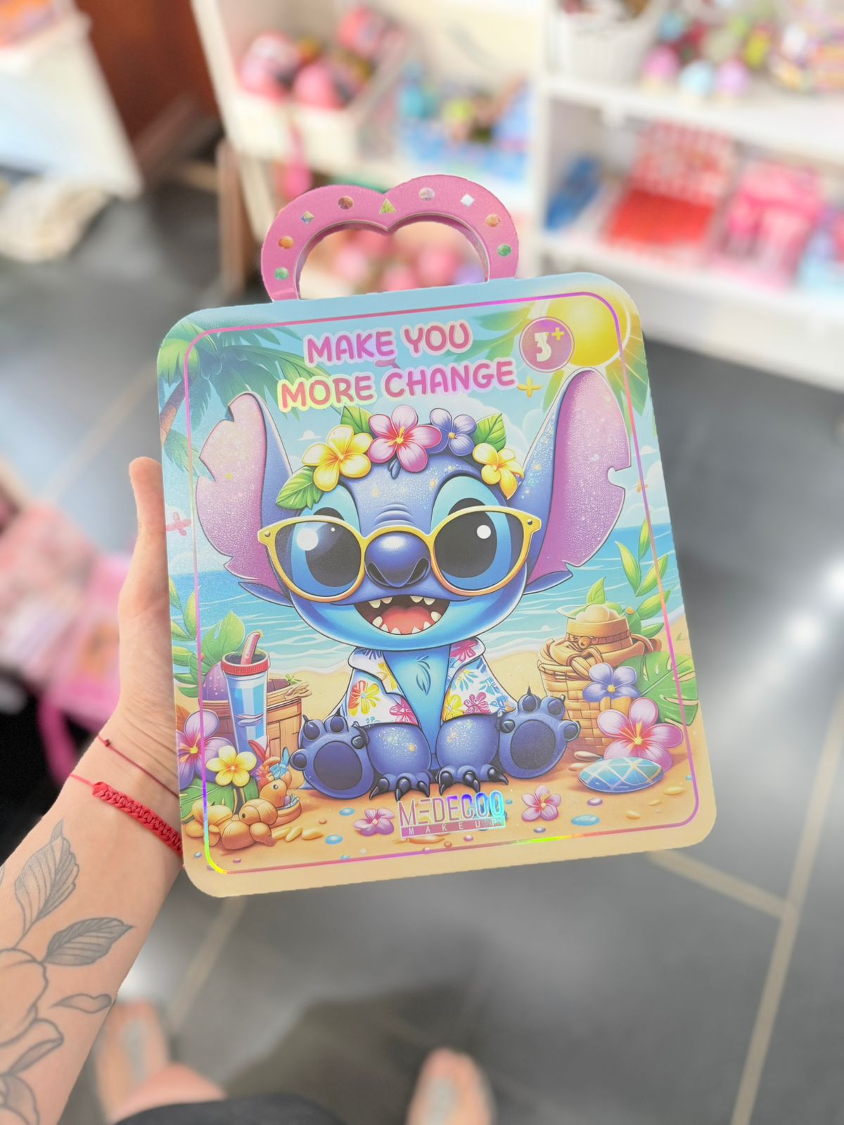 Kit Maquillaje Stitch Valija