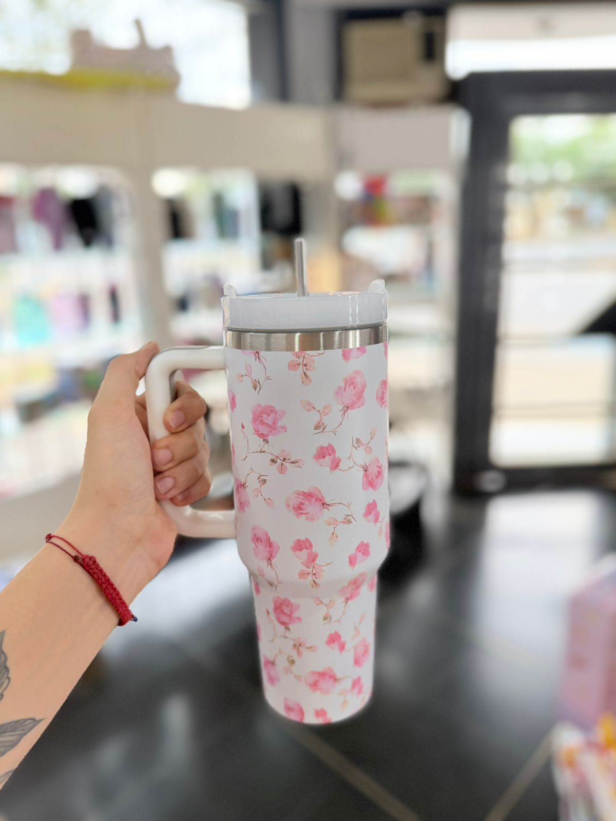 Vaso Térmico Quencher Flores